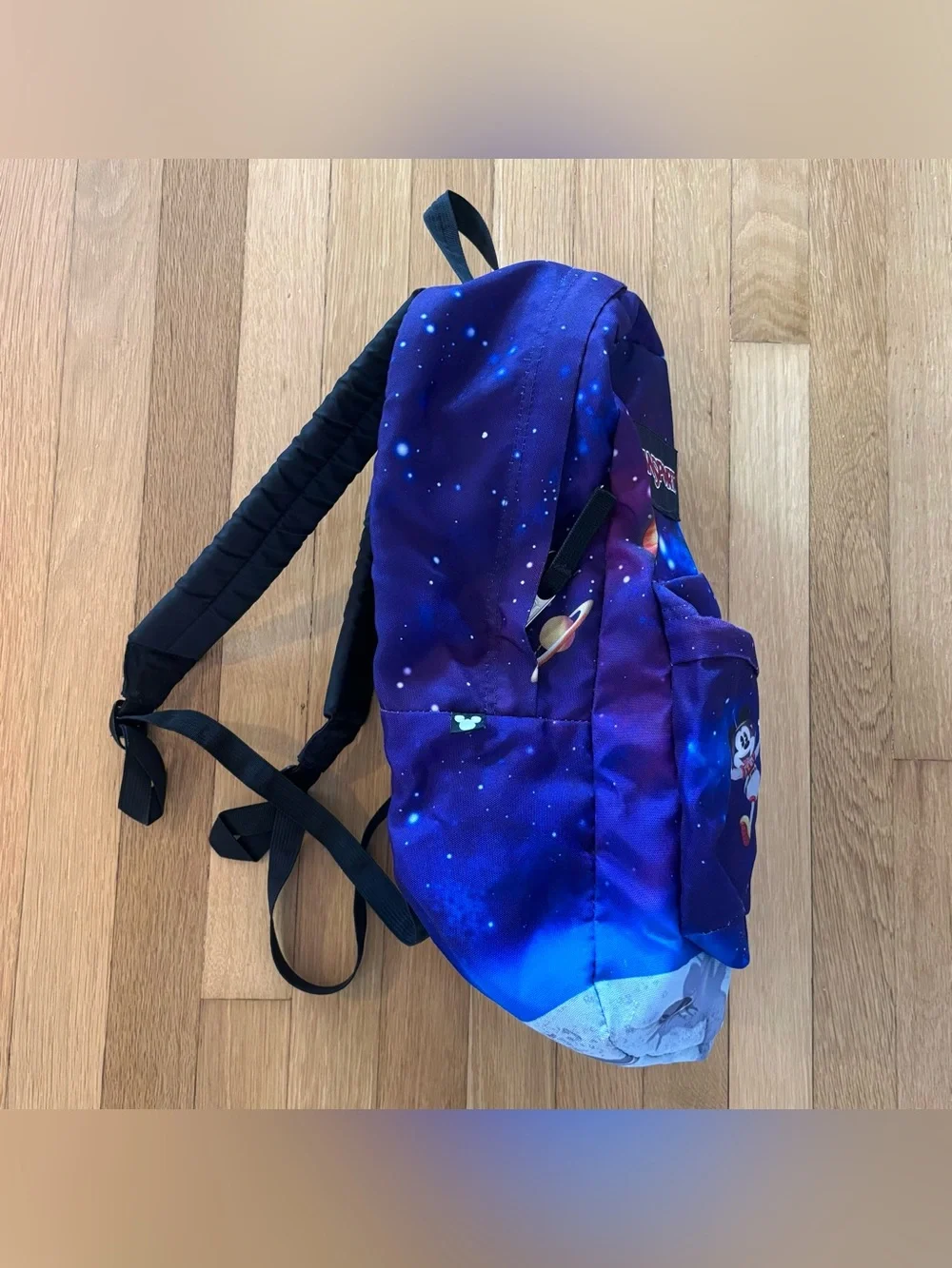 Disney JanSport High Stakes Mickey Mouse Space Walk Backpack Rare Collectible